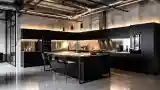 Industrial Kitchen with Modern Edge