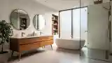 Minimalist Bathroom with Scandinavian Elegance