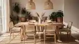 Elegancka Jadalnia w Stylu Bohemian