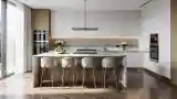 Moderny Kuchnia Luxusowa z Marmurem