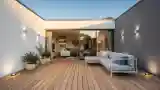 Terrasa Skandynawska z Drewnem