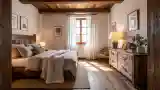 Wood-Crafted Sanctuary with Golden Light
