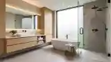 Wood and Concrete Spa Retreat