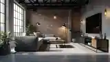 Lokalizacja industrialna z cegłą