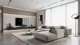 Salon w stylu minimalizmu