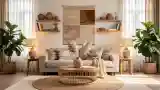 Living Room in Natural Elegance