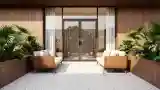 Wood and Greenery Lounge