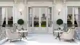 Classically Elegant Balcony Lounge