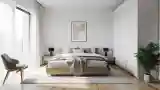 Minimalist Master Bedroom in Wood
