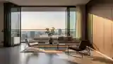 Minimalist Terrace with City View