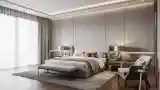 Serene Bedroom in Neutral Tones