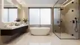 Minimalist Marble Bathroom