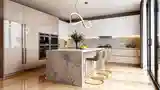 Glamour Kitchen with Marble