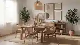 Elegancka Jadalnia Boho
