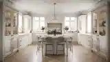 Victorian Kitchen with Marble