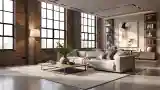Loft z kamienia i drewna