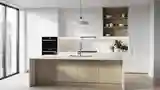 Scandinavian Kitchen with Wood Accents