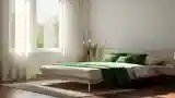 Minimalistowa Sypialnia z Drewnem