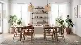 Bohemian Dining Room Elegance