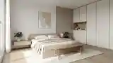 Sypialnia w stylu minimalistycznym