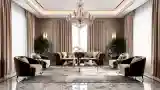 Elegant Beige Lounge Par Excellence
