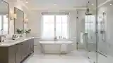 Luxury White Marble Bathroom