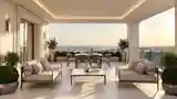 Modern Classic Terrace with View