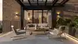 Industrial Terrace with Exquisite Materials