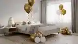 Scandinavian Bedroom for Celebration