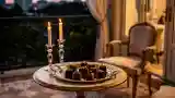 French Terrace Evening Serenity