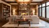 Luxurious Rustic Living Room