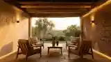 Luxury Covered Terrace Lounge