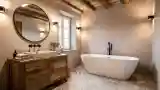 Rustic Luxury Bathroom Retreat