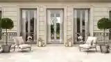 Elegancki Balcon z Marmuru