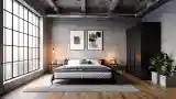 Refined Industrial Bedroom