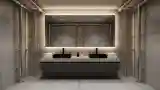 Industrial Luxury Bathroom