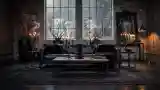 Elegant Industrial Living Room