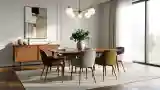 Refined Mid-Century Dining Space