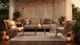Elegancka Terrasa Bohemijka