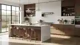Luminous Mid-Century Modern Kitchen