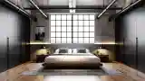 Industrial Chic Bedroom Refinement