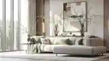 Modern Luxury Living Room with Wood