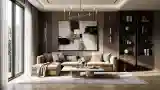 Golden Glamour Living Room
