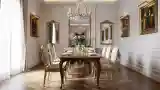Salon Jedzeniowy w Stylu Francuskim