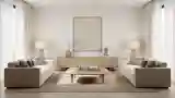 Modern Lounge with Natural Textures