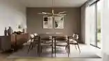 Refined Dining in Mid-Century Modern Style