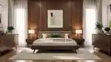Wood-Infused Luxury Bedroom