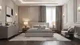 Sunlit Classic Master Bedroom