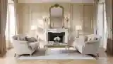 Classic Parlor with Golden Accents