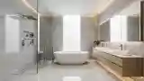 Modern Luxury Bathroom with Marble